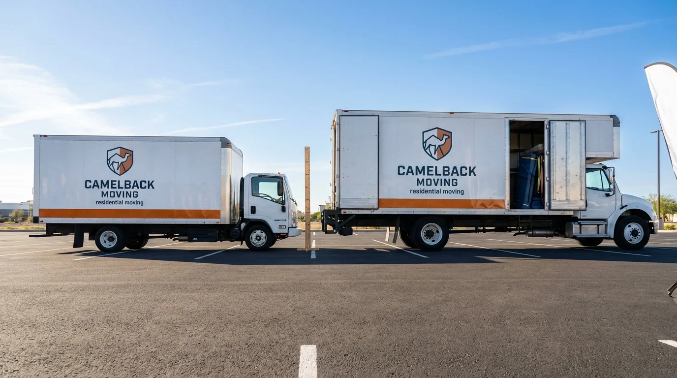 Moving truck size capacity guide in Lewisburg